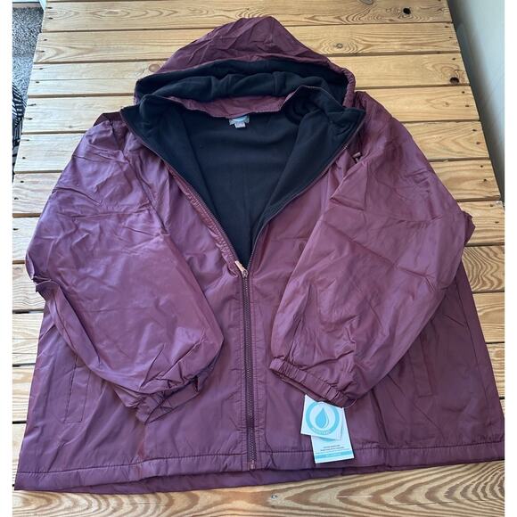 NWT Totes Storm Jacket Size 3XL Men’s Burgundy - Picture 1 of 11